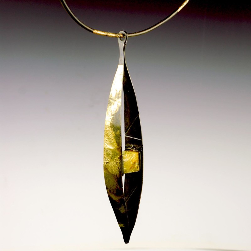 Steadfast Necklace by artisan jeweler Bette Barnett